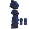 Women's Knitted Hat and Scarf Set Model Parya