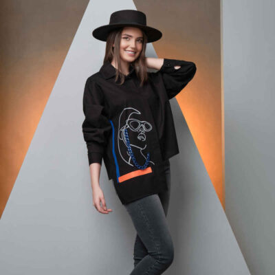 Women’s Long Sleeve Blouse Model Nafas