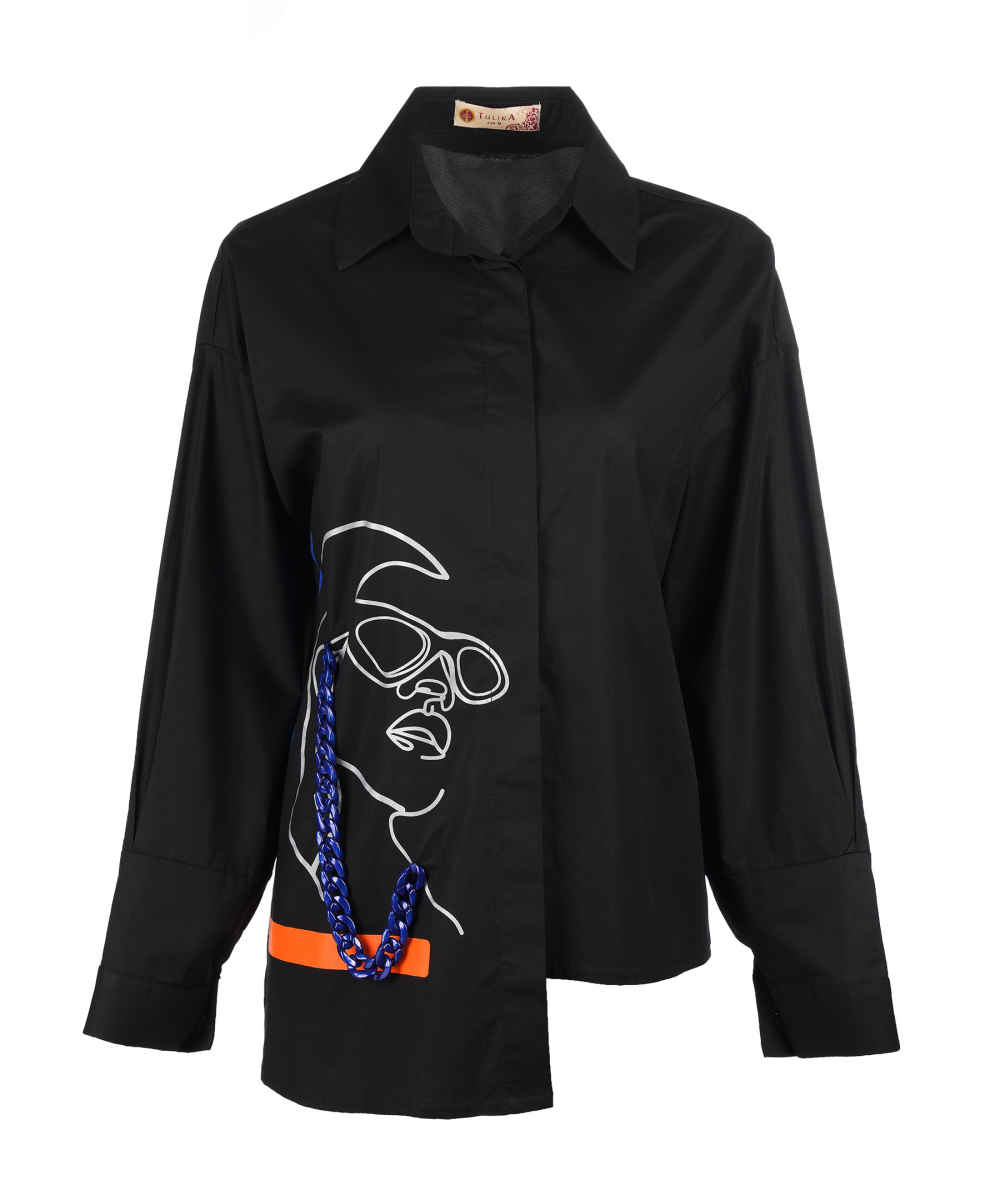 Women’s Long Sleeve Blouse Model Nafas