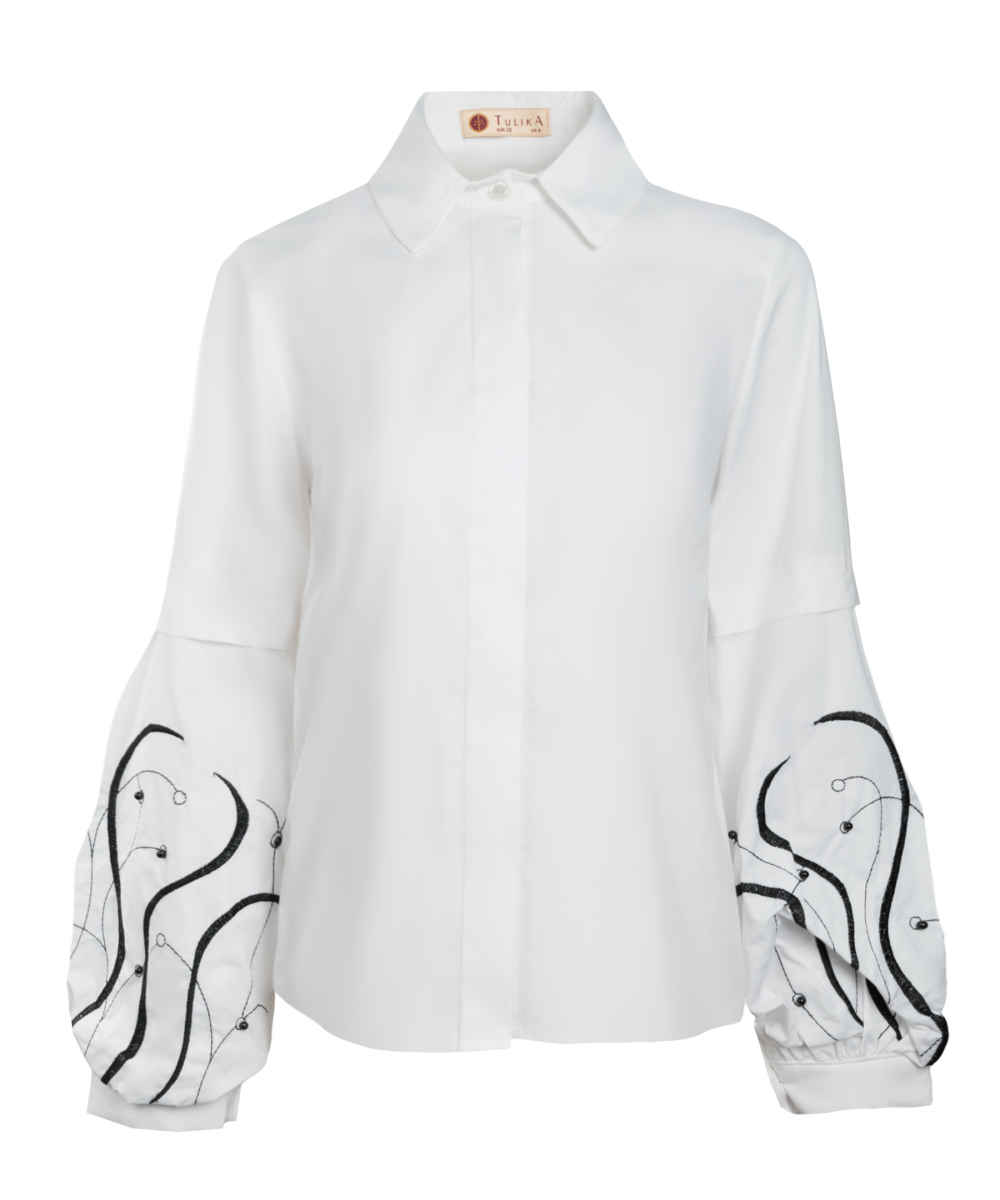 Women’s Long Sleeve Blouse Model Raaz