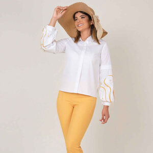 Women’s Long Sleeve Blouse Model Raaz