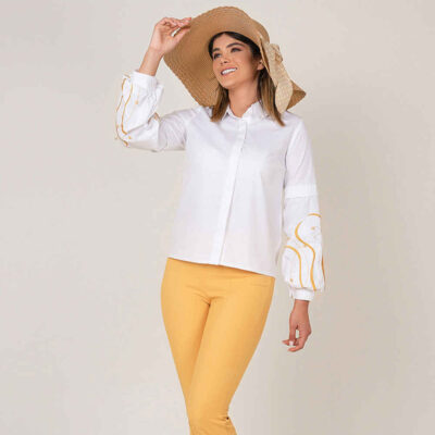 Women’s Long Sleeve Blouse Model Raaz