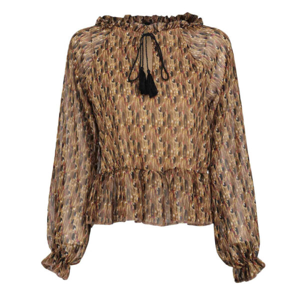 Women's Long Sleeve Blouse Model Sima