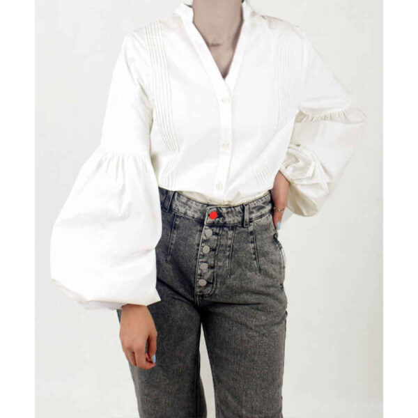 Women's Long Sleeve Blouse Model Ziba