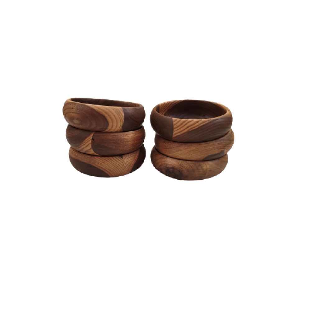 Wooden Haftseen Set Dishes suitable for Nowruz Celebration Hadi