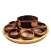 Wooden Haftseen Set Dishes suitable for Nowruz Celebration Yasin