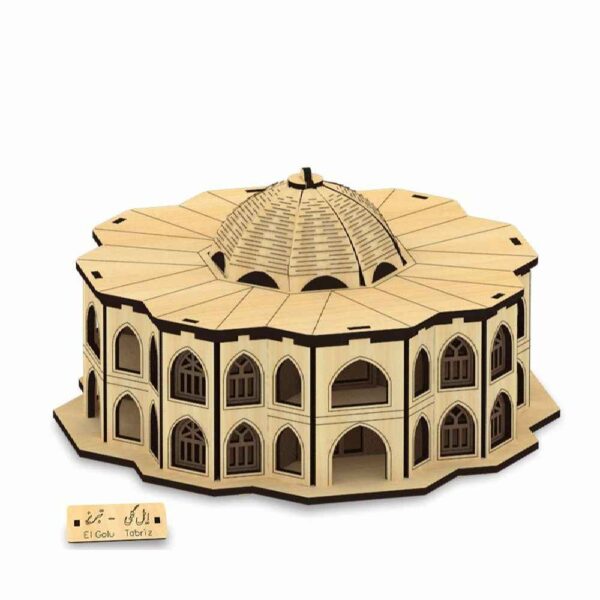 104-Piece 3D Puzzle: El-Golu – Detailed Architectural Model