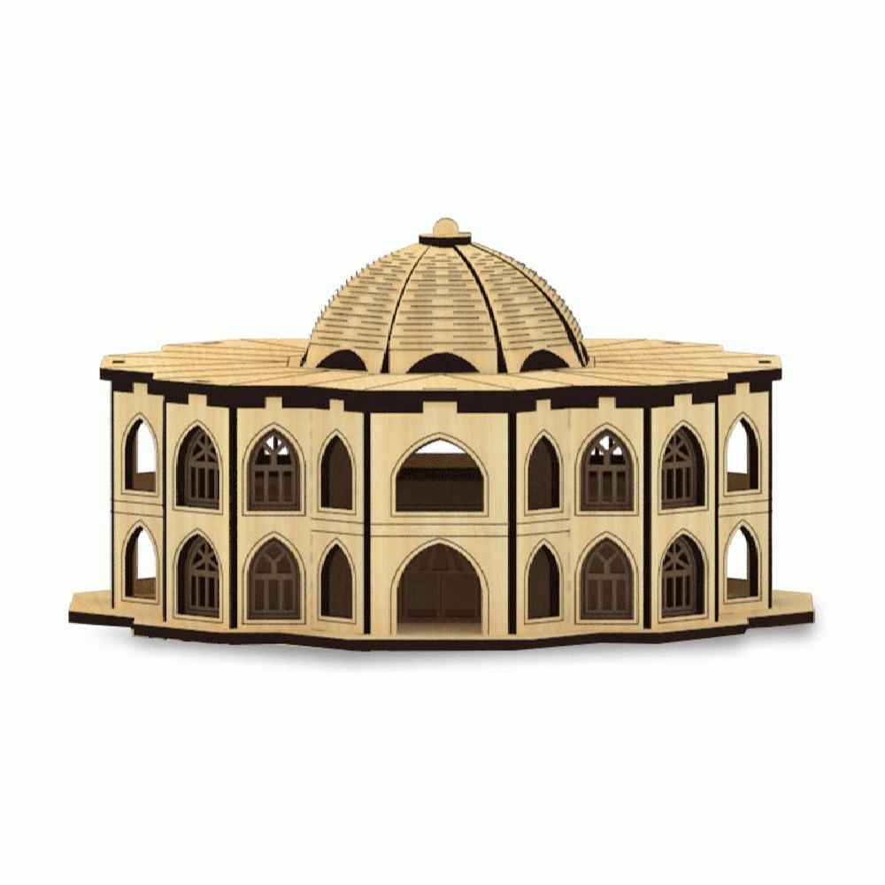 104-Piece 3D Puzzle: El-Golu – Detailed Architectural Model - Image 4