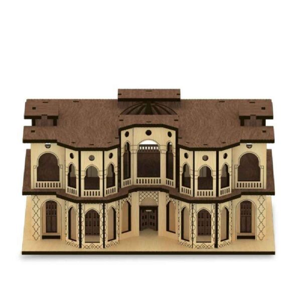 111-Piece 3D Puzzle: Shazdeh Mahan Garden – Detailed Replica