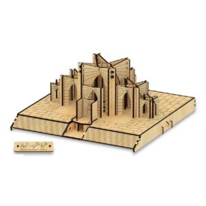 113-Piece 3D Mausoleum of Poets Puzzle