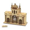 131-Piece 3D Puzzle: Gate of the National Garden – Detailed Model