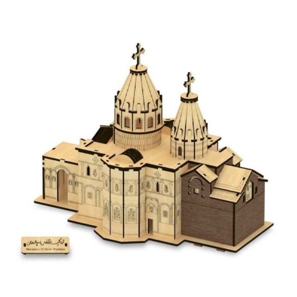 139-Piece 3D Puzzle: Saint Thaddeus Cathedral – Intricate Design