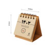 1402 Persian Mini Desk Calendar Model Craft