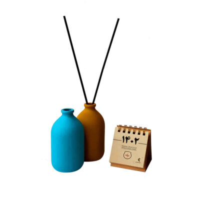 1402 Persian Mini Desk Calendar Model Craft