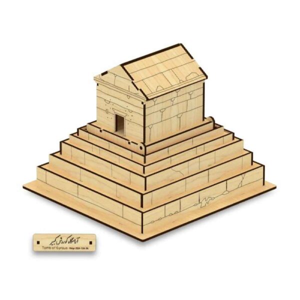 40-Piece 3D Puzzle: Tomb of Cyrus the Great – Historical Replica