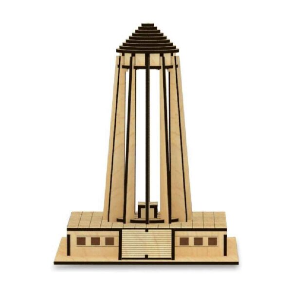 48-Piece 3D Puzzle of the Tomb of Avicenna – Detailed Historical Model