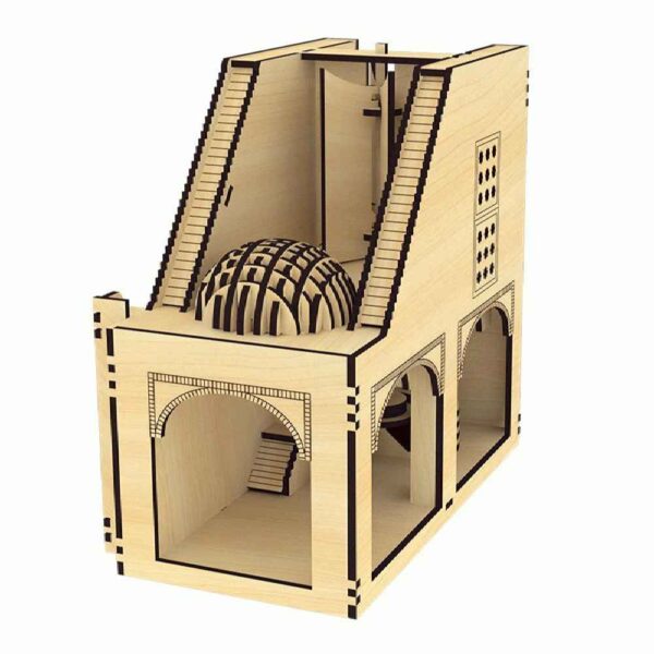 58-Piece 3D Puzzle: Ancient Windmills of Nashtifan – Detailed Model