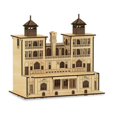77-Piece 3D Puzzle: Shamsolemareh Palace – Intricate Design