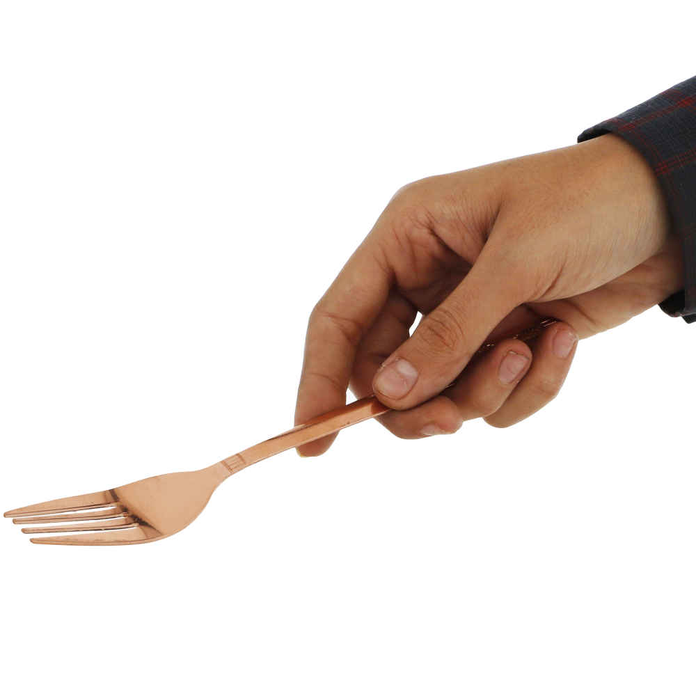 Copper Flatware Set – Spoon and Fork Farnaz (12pcs)