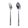 Copper Flatware Set - Spoon and Fork Ladan (12pcs)