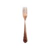Heart-Shaped Copper Fork Set - 6 Pieces