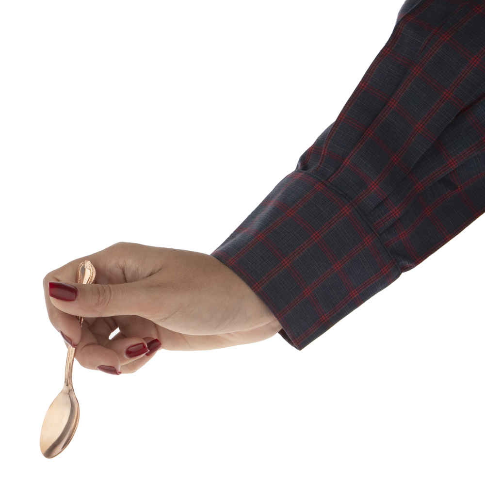 Copper Tea Spoon Set – 6 Pieces Model Rayan