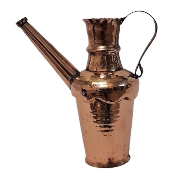 Decorative Persian Copper Aftabeh - Toilet Wash Jug