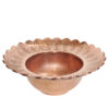 Decorative Persian Copper Aftabeh with Basin Bowl - Toopi Model