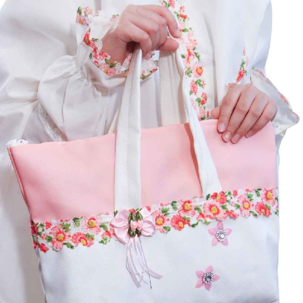 Girls’ Jashn-e Taklif Chador Set with Sleeves Model Mahsa