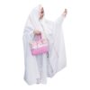 Girls' Taklif Ceremony Chador Set with Sleeves Model Nabaut