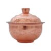 Handcrafted Persian Copper Sugar Bowl with - Hammered