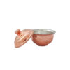 Handcrafted Persian Copper Sugar Bowl with - Hammered