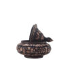 Handcrafted Persian Engraved Copper Sugar Bowl Sima