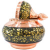 Handcrafted Persian Engraved Copper Sugar Bowl Tashir