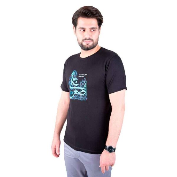 Islamic T-shirt for Muslim Black Ali al-Asghar Calligraphy