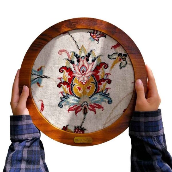 Islamic Imam Reza Holy Shrine Carpet Frame Pichak