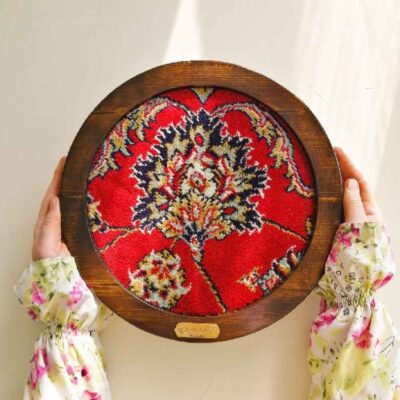 Islamic Imam Reza Holy Shrine Carpet Frame Reyha