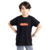 Islamic T-shirt for Kids Black Karbala Calligraphy