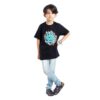 Islamic T-shirt for Kids Black Ali al-Asghar Calligraphy
