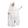 Islamic White Girls' Namaz Chador Model Nasim