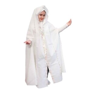 Islamic White Girls’ Namaz Chador Model Nasim