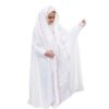 Islamic White Girls' Namaz Chador Model Yasamin
