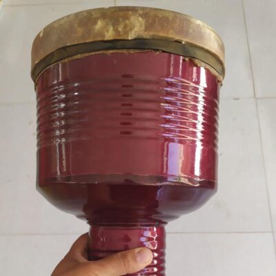 Kurdi Metal Zarb Drum With Goat Skin