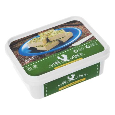 Tahini Halva with Pistachio – Oghab 400g (Pack of 3)