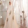 Iranian Bride's Wedding Chador Model Katayoun