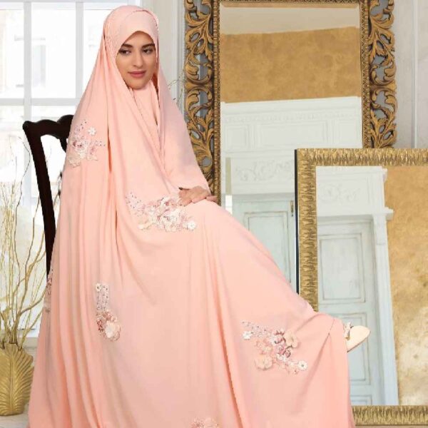 Iranian Bride's Wedding Chador Model Tina