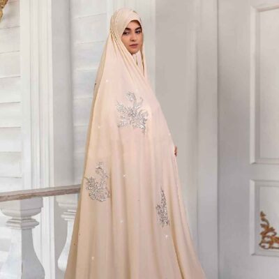 Iranian Bride’s Wedding Chador Model Zhaleh