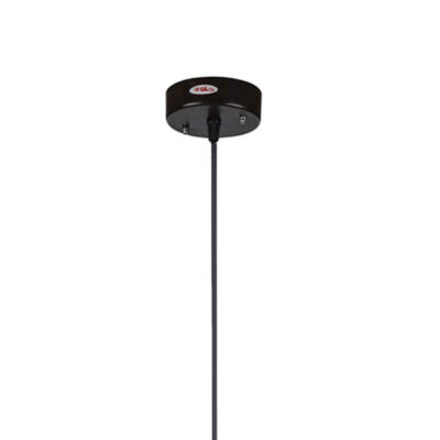 Fabric Pendant Light with Velvet Cylinder Lampshade Laleh