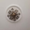 Brass Semi-flush Chandelier Florentine and Vintage Style Aysan