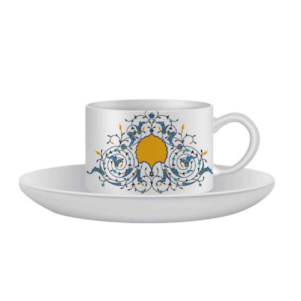 Persian Teacup Set of 4 with Saucer - Sonati Ceramic Design